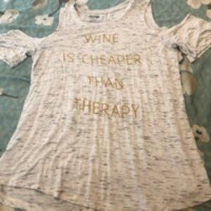 wine small shirt